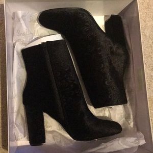 Shellys London Velvet Boots